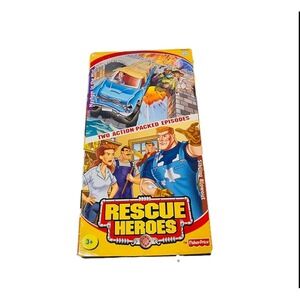 Fisher Price Rescue Heroes Mayhem in the Mist Sibling Blowout VHS Video